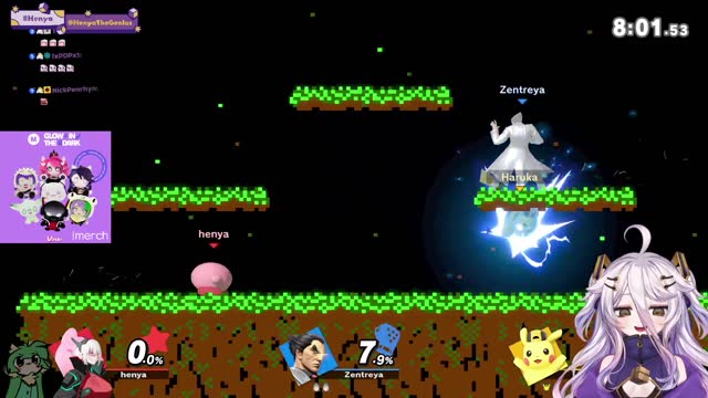 📛THE THING I LIKE TO DO IS BEATING UP @zentreya and @harukakaribu ... in smash bros! スマブラちょこっとするよ～～！