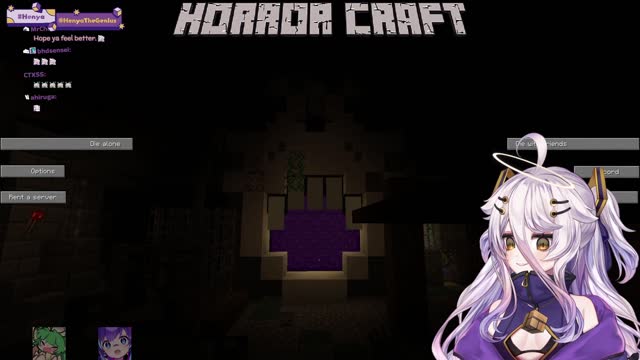 🔴VShojo Minecraft Collab dayo! - Horror Craft - VShojoのみんなでマイクラMOD - spooky dayo~