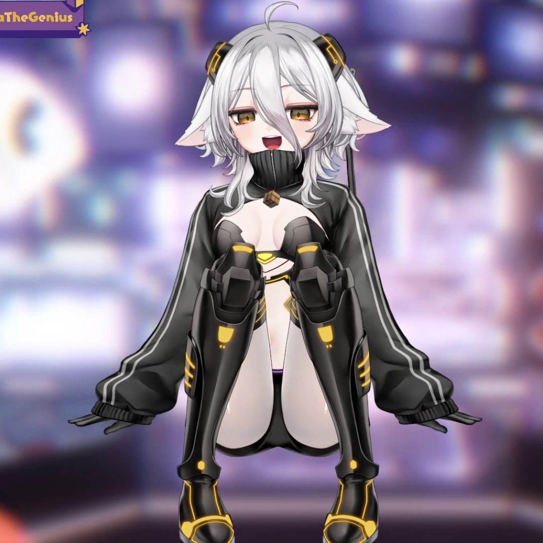 Sitting With Yellow Glow