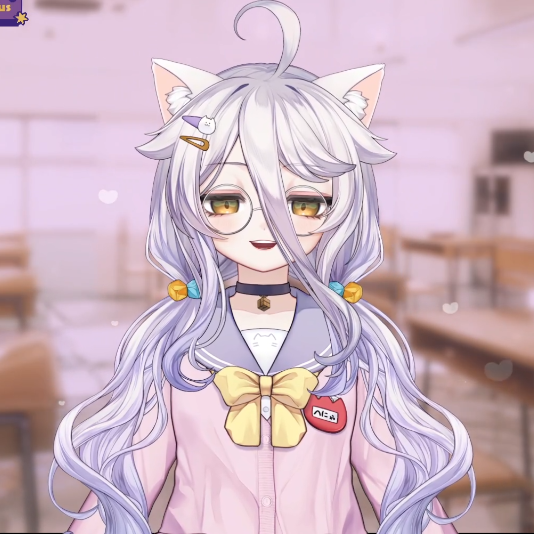 Light Low Twin Tails Hair